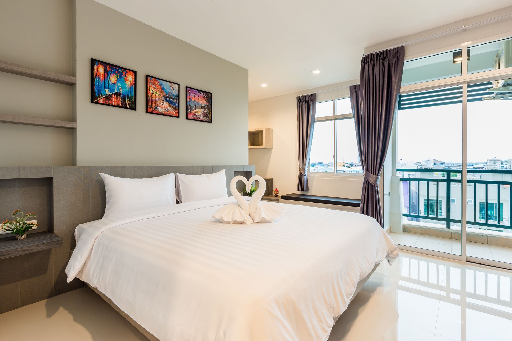 Evergreen Suite Hotel Surat Thani Eksteriør bilde